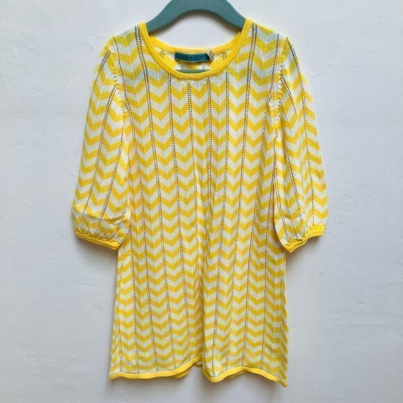 RASTER DRESS ALICE AND OLIVIA DRESS NEW KNIT - Picture 1 of 4
